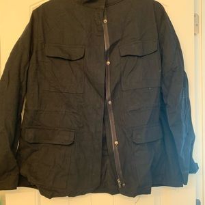 Black Military style jacket -never worn